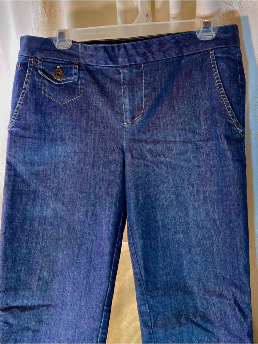 Marc Jacobs Straight-Leg Jeans in Deep Blue